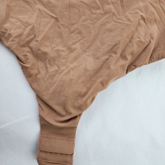 SKIMS Adaptive Square Neck Bodysuit Sienna Nude Tan New NWT S Shapewear - Picture 4 of 10